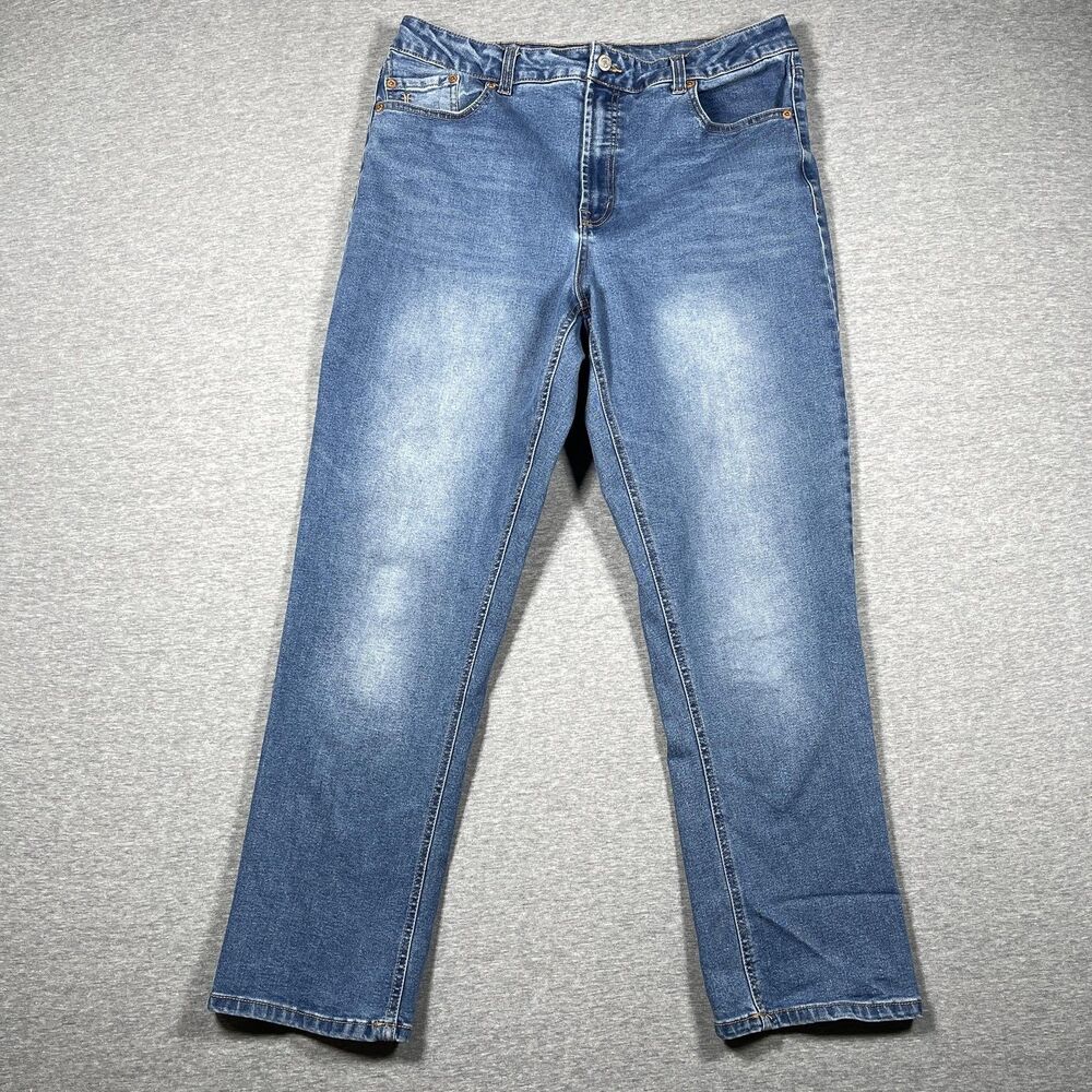 Frye Jeans Womens 12/31 Blue Denim Straight Medium Wash Casual